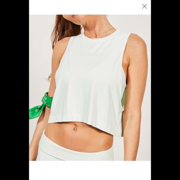Avocado Tops A By Avocado Muscle Crop Tank Top Poshmark
